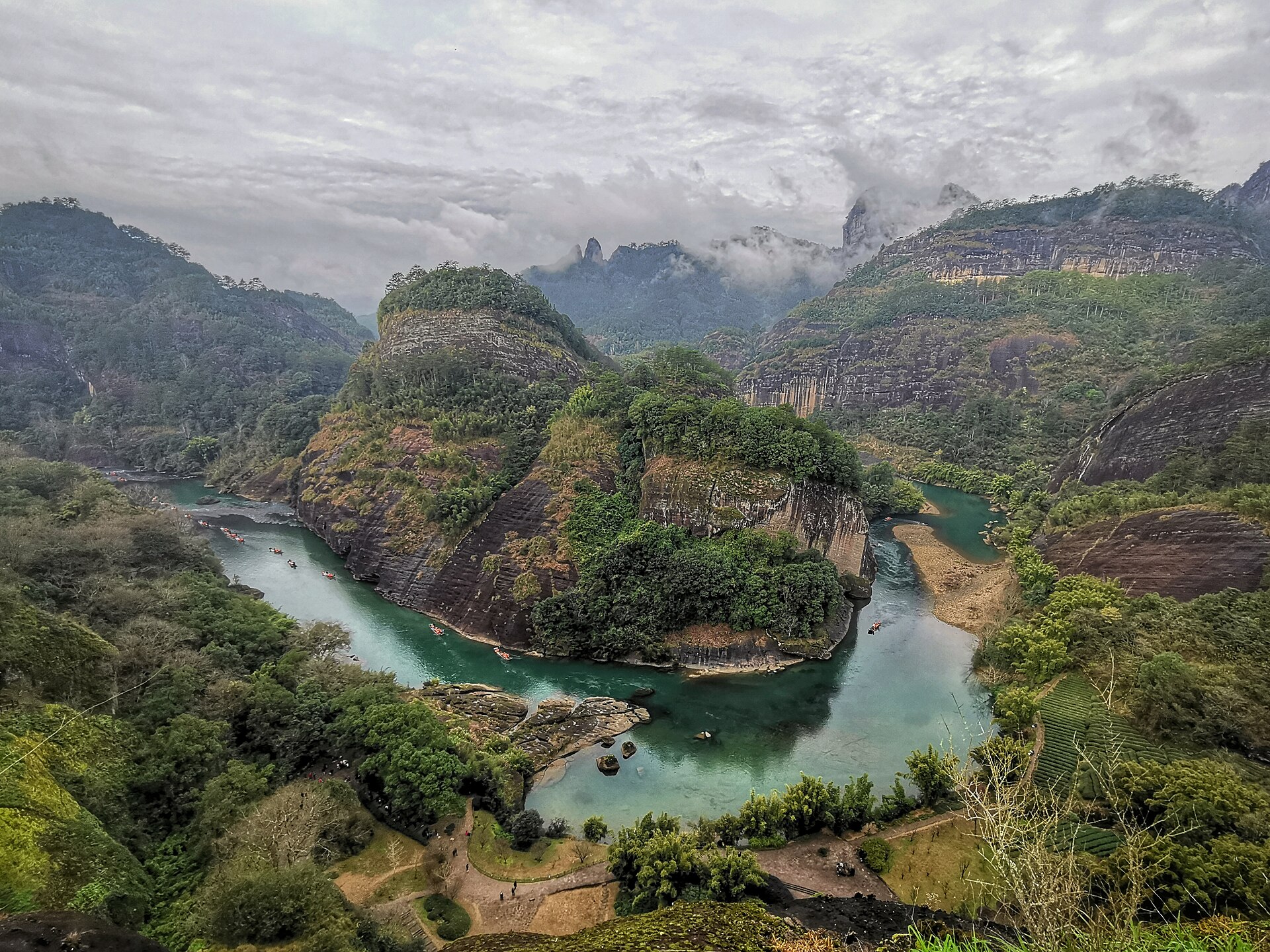 View of Wuyishan
